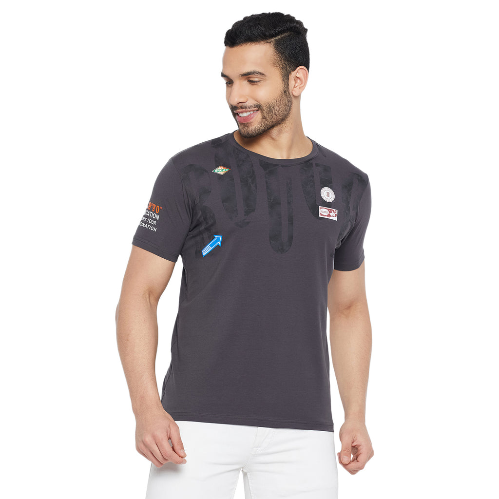 Duke Urban Men Half Sleeve Cotton T-shirt (LF5772)