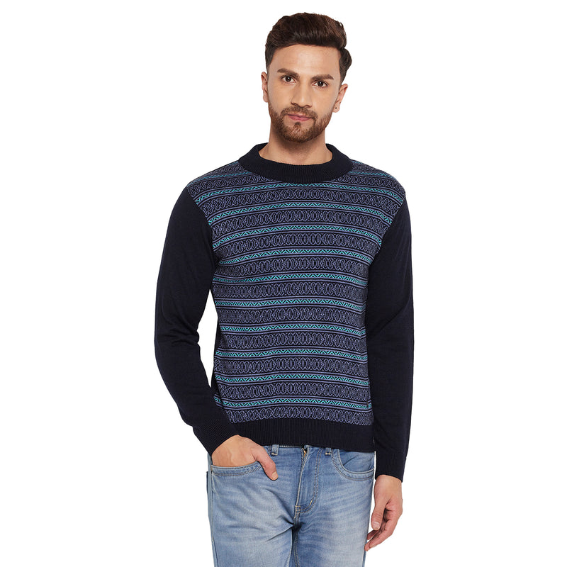 Duke Urban Men Full Sleeve High Neck Sweater (SDS8086)