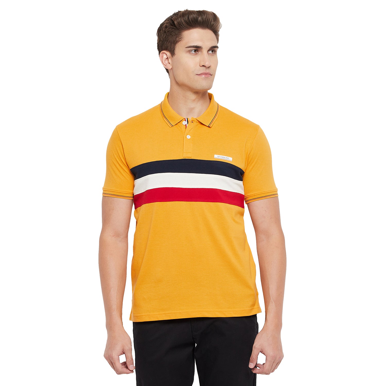 Duke Stardust Men Half Sleeve Cotton T-Shirt (LF5327)