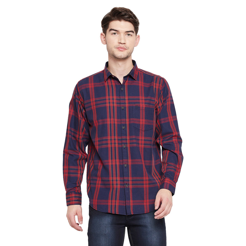 Duke Urban Men Full Sleeve Cotton Shirt (SDO5CKIG)
