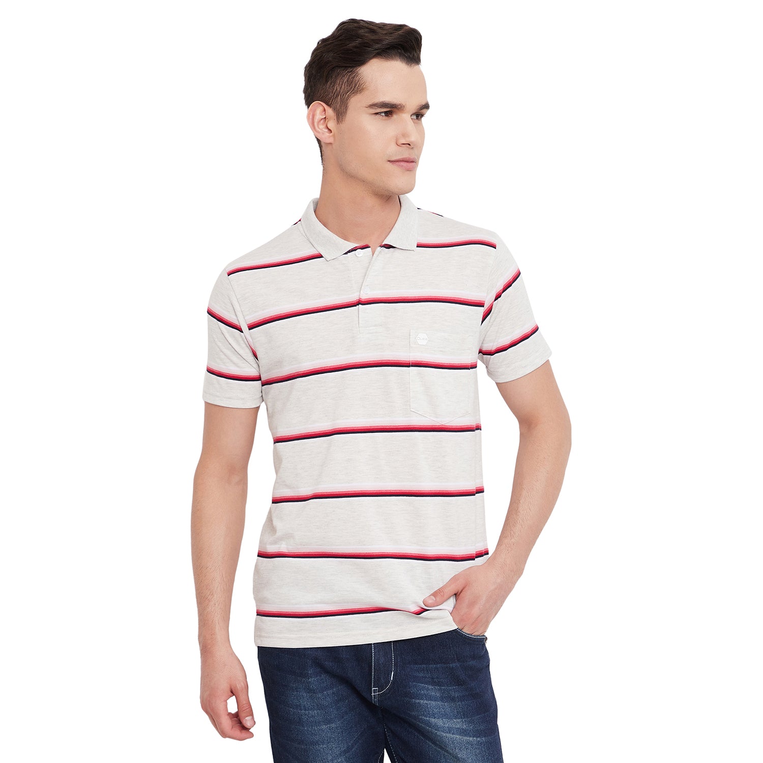 Duke Stardust Men Half Sleeve Cotton T-Shirt (MTLF345)