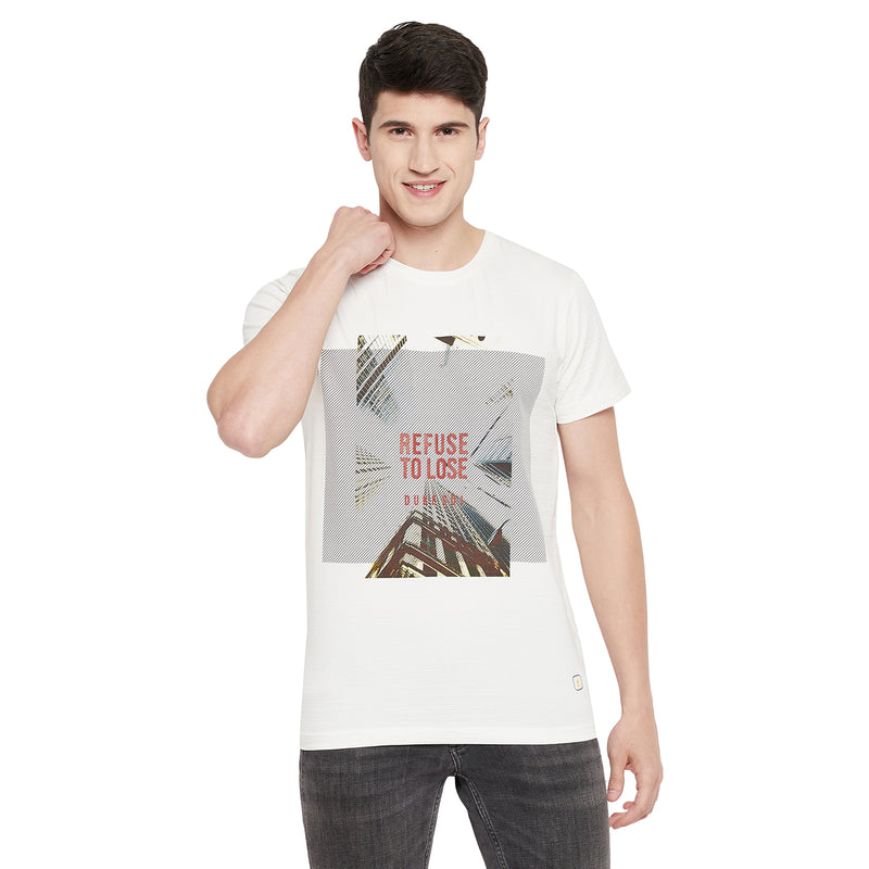 Duke Stardust Men Half Sleeve Cotton T-shirt (LF5214)