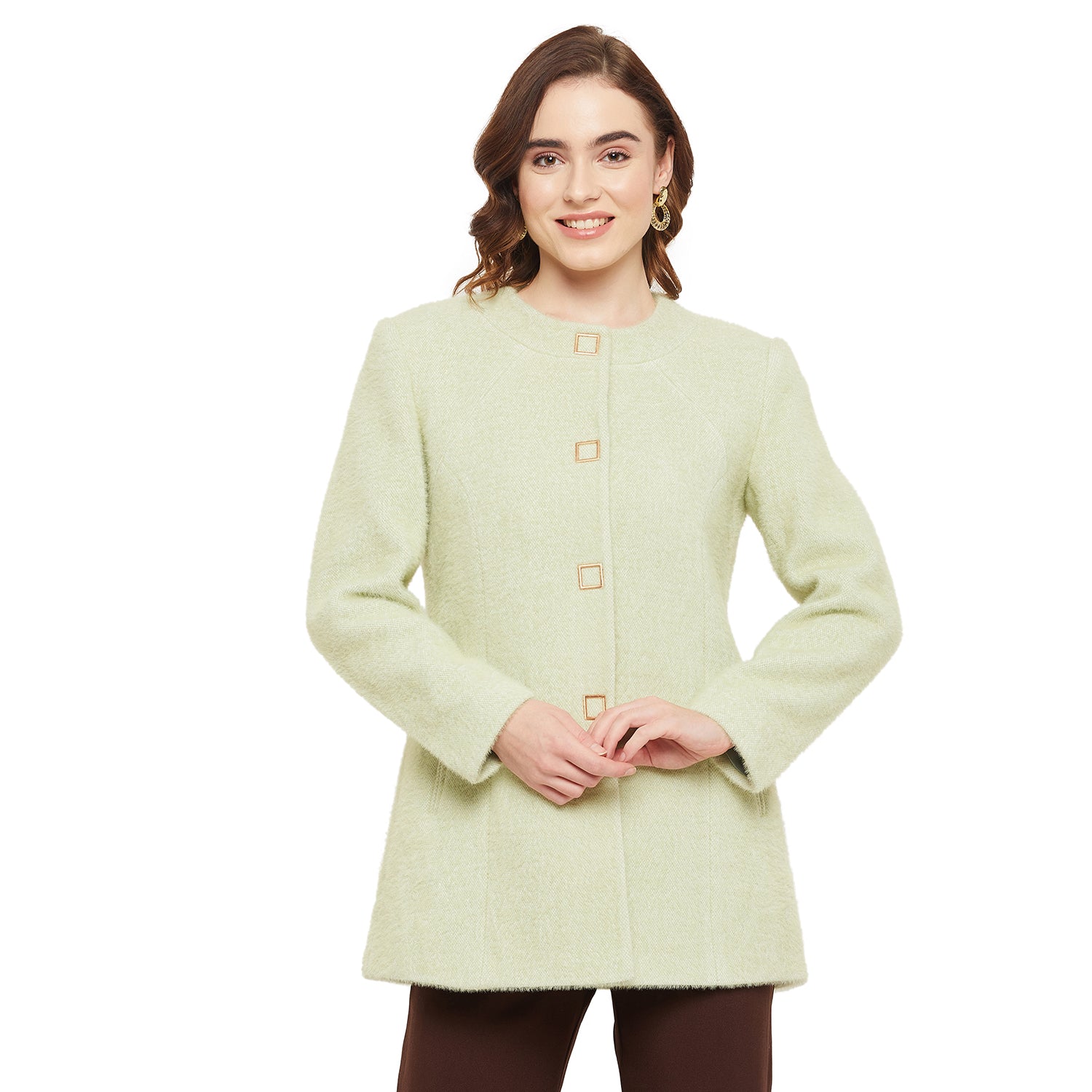 Duke Urban Women Round Neck Coat (SDZC102)