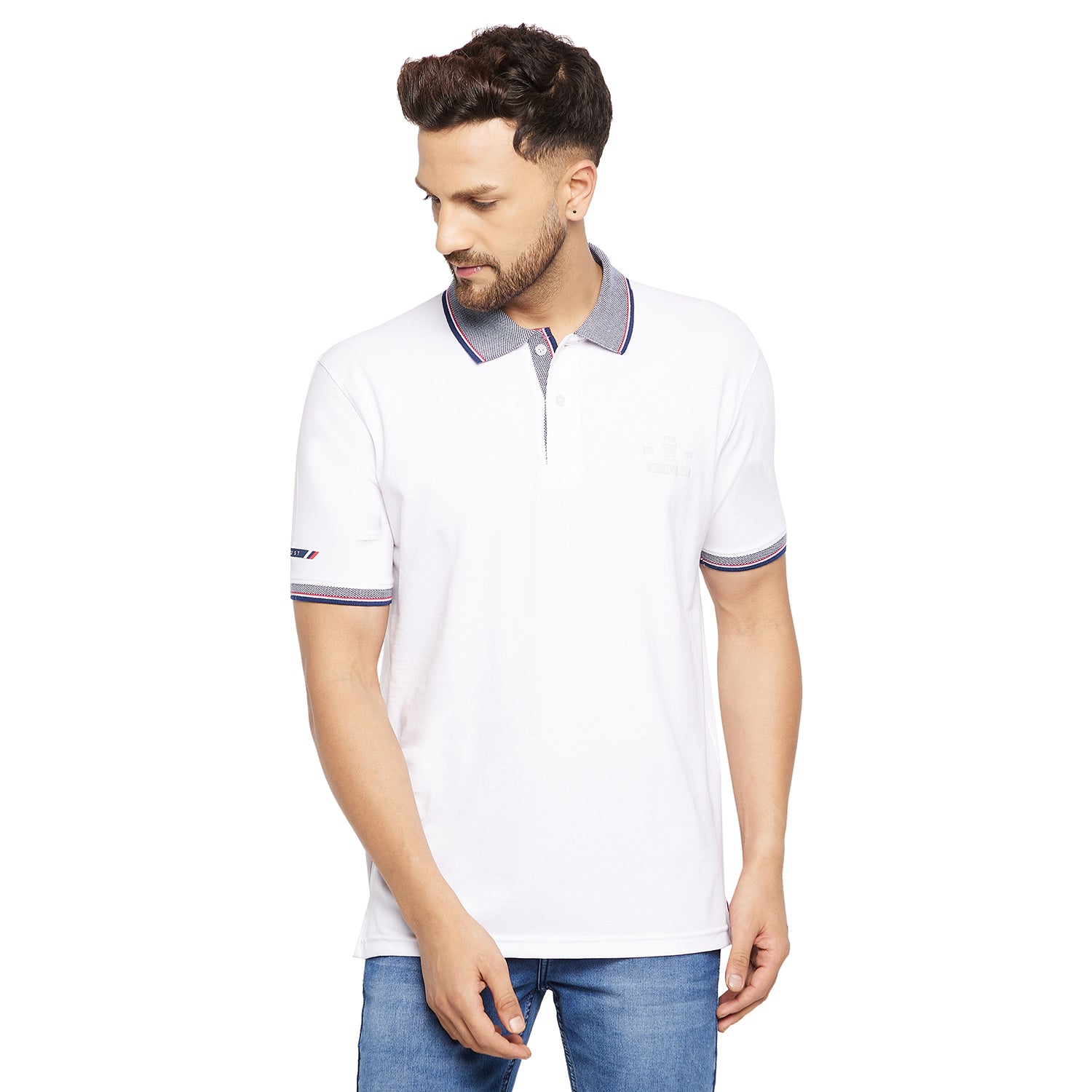 Duke Stardust Men Half Sleeve Cotton T-shirt (LF5728)