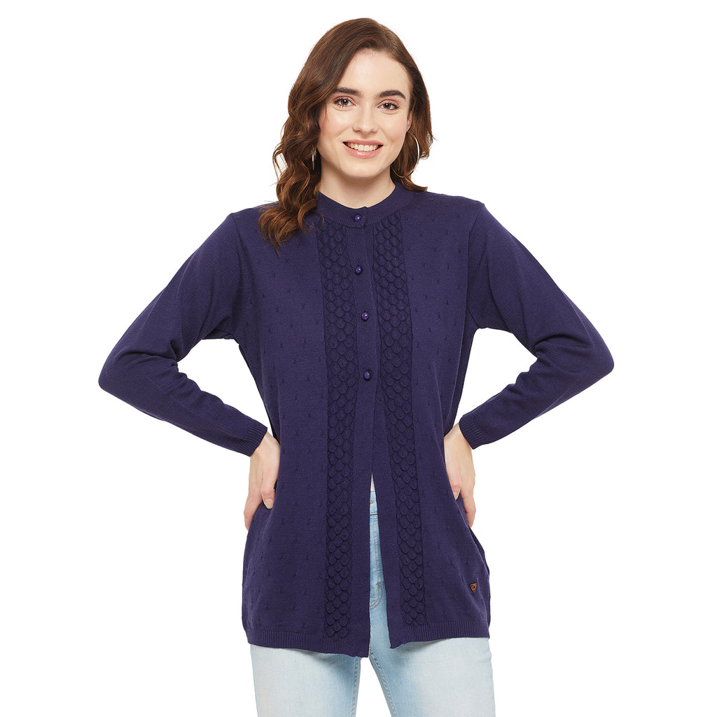 Duke Urban Women Self Design Cardigan (SDS9757)