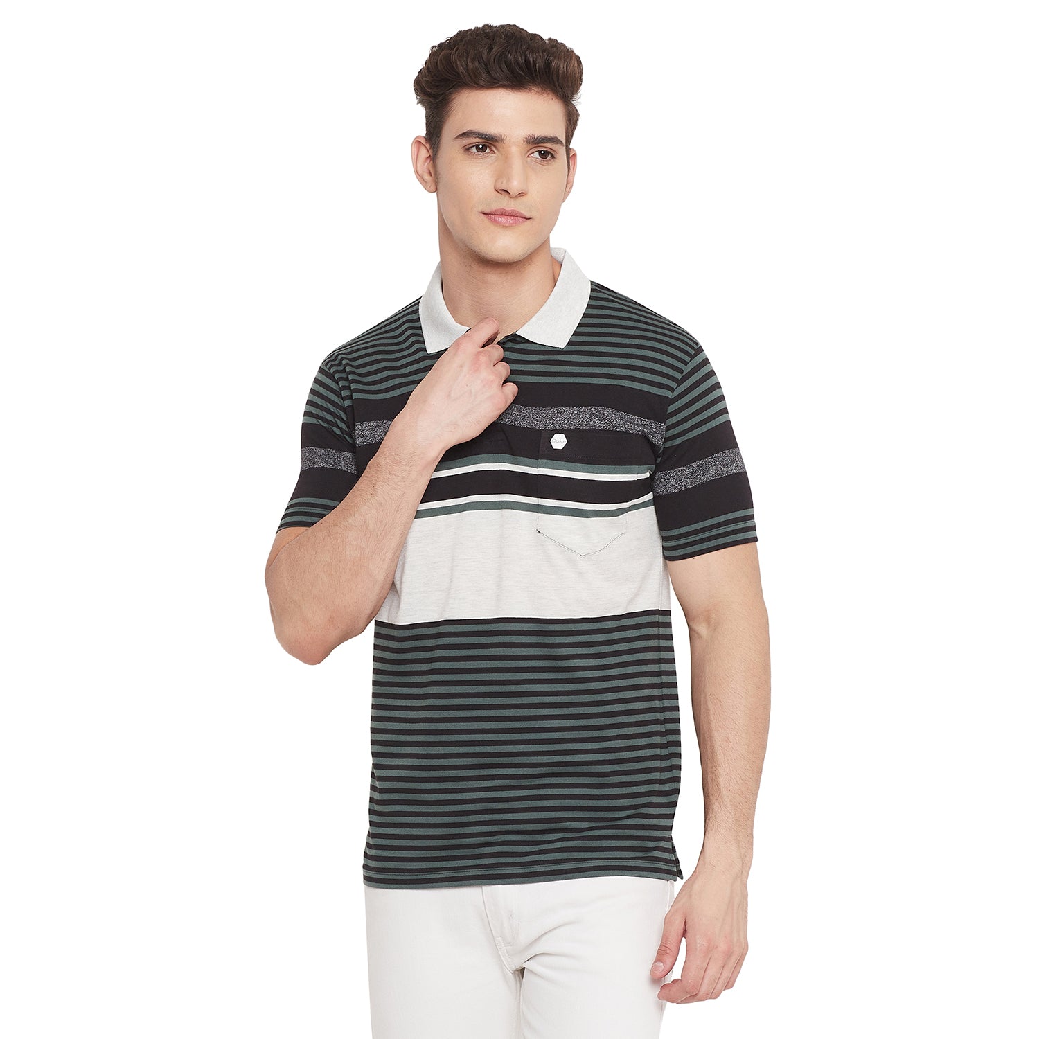 Duke Stardust Men Half Sleeve Cotton T-shirt (MTLF359)
