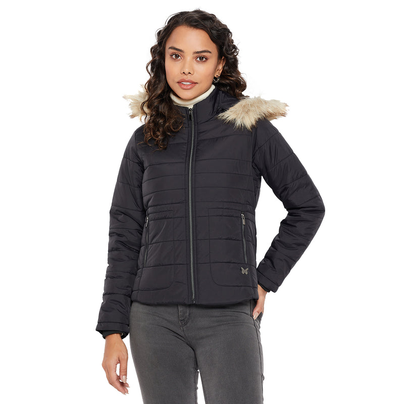 Duke Urban Women Full Sleeve Hooded Jacket (SDZ1914)