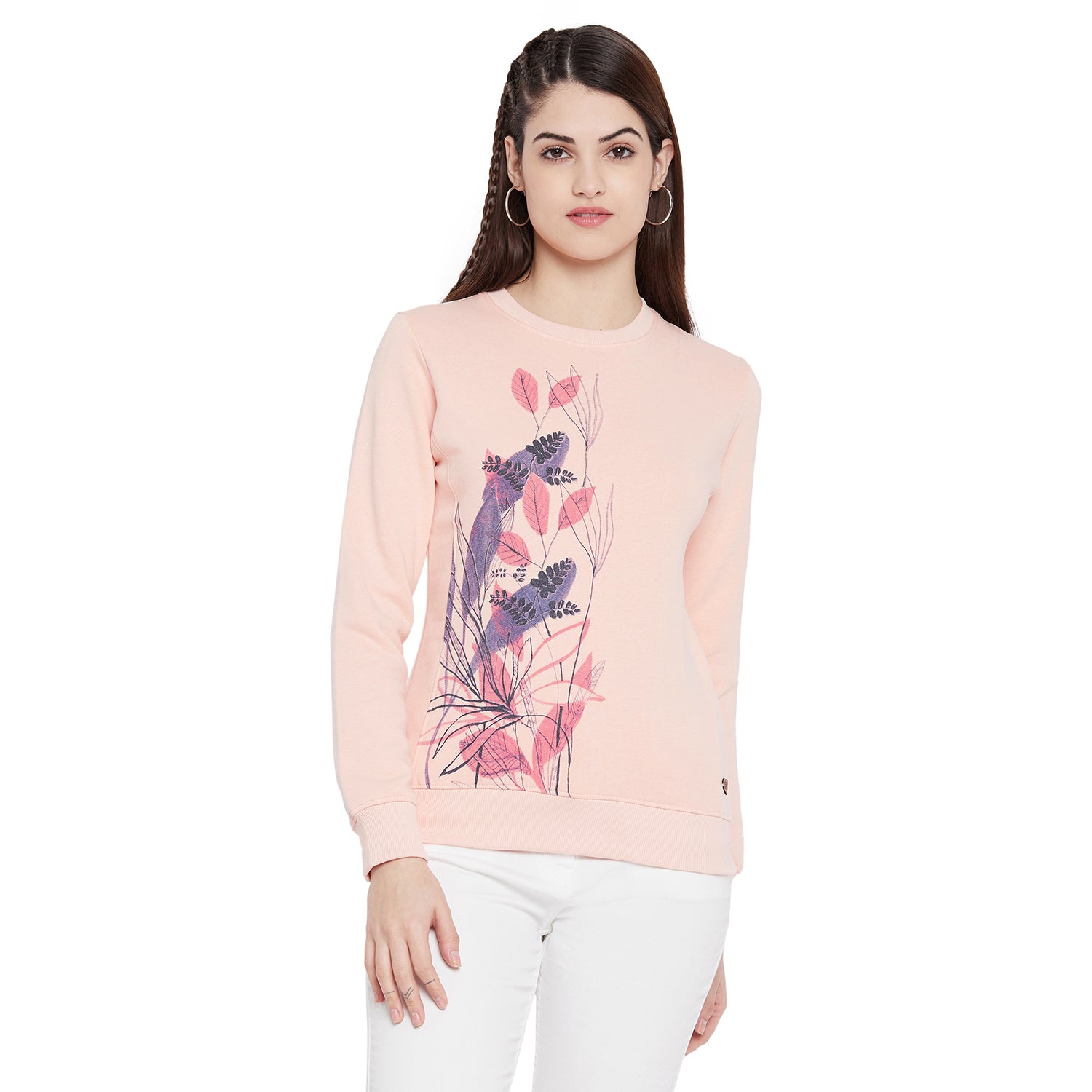 Duke Urban Women Round Neck Sweatshirt (MLFX674)