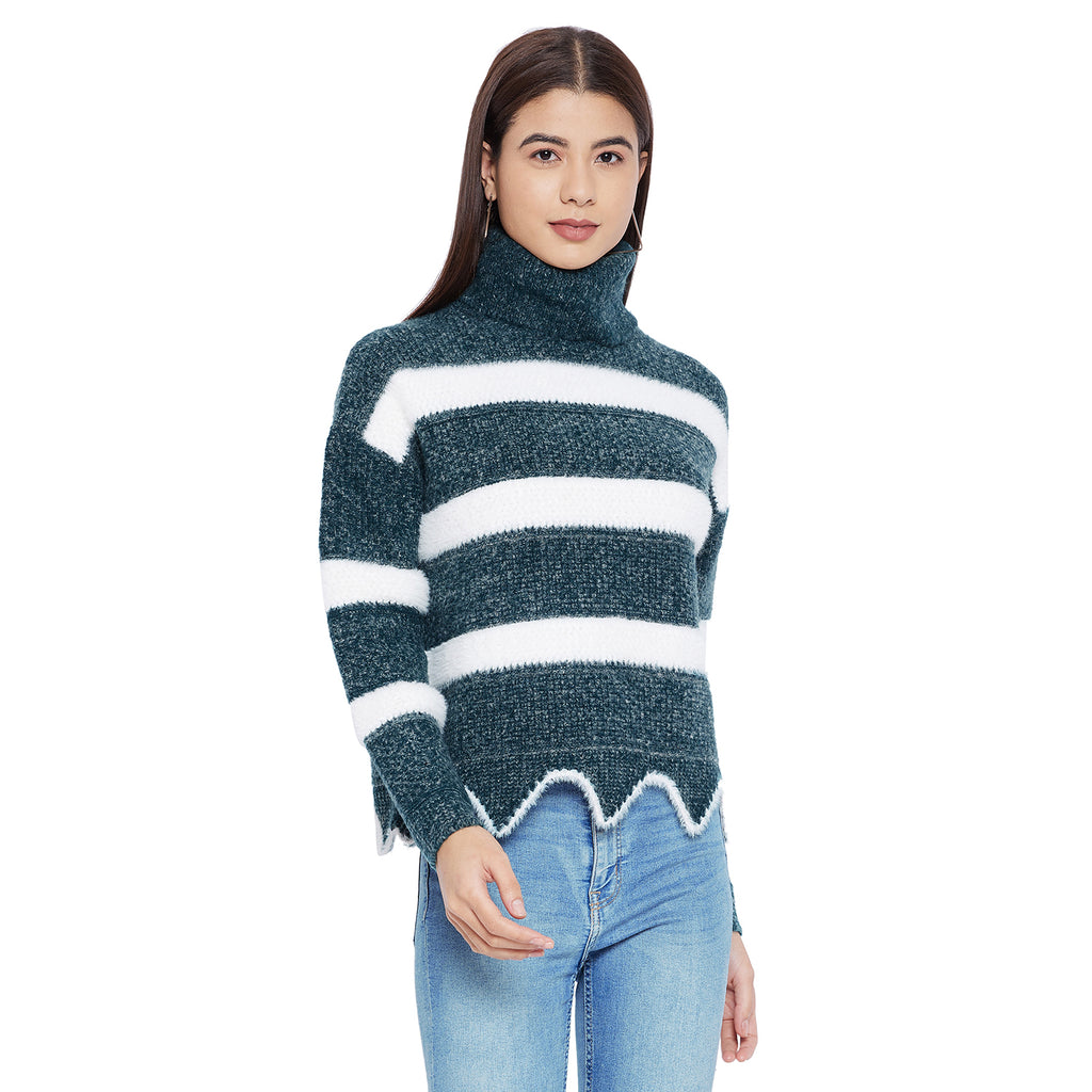 Duke Stardust Women Full Sleeve Sweater (SDS980)