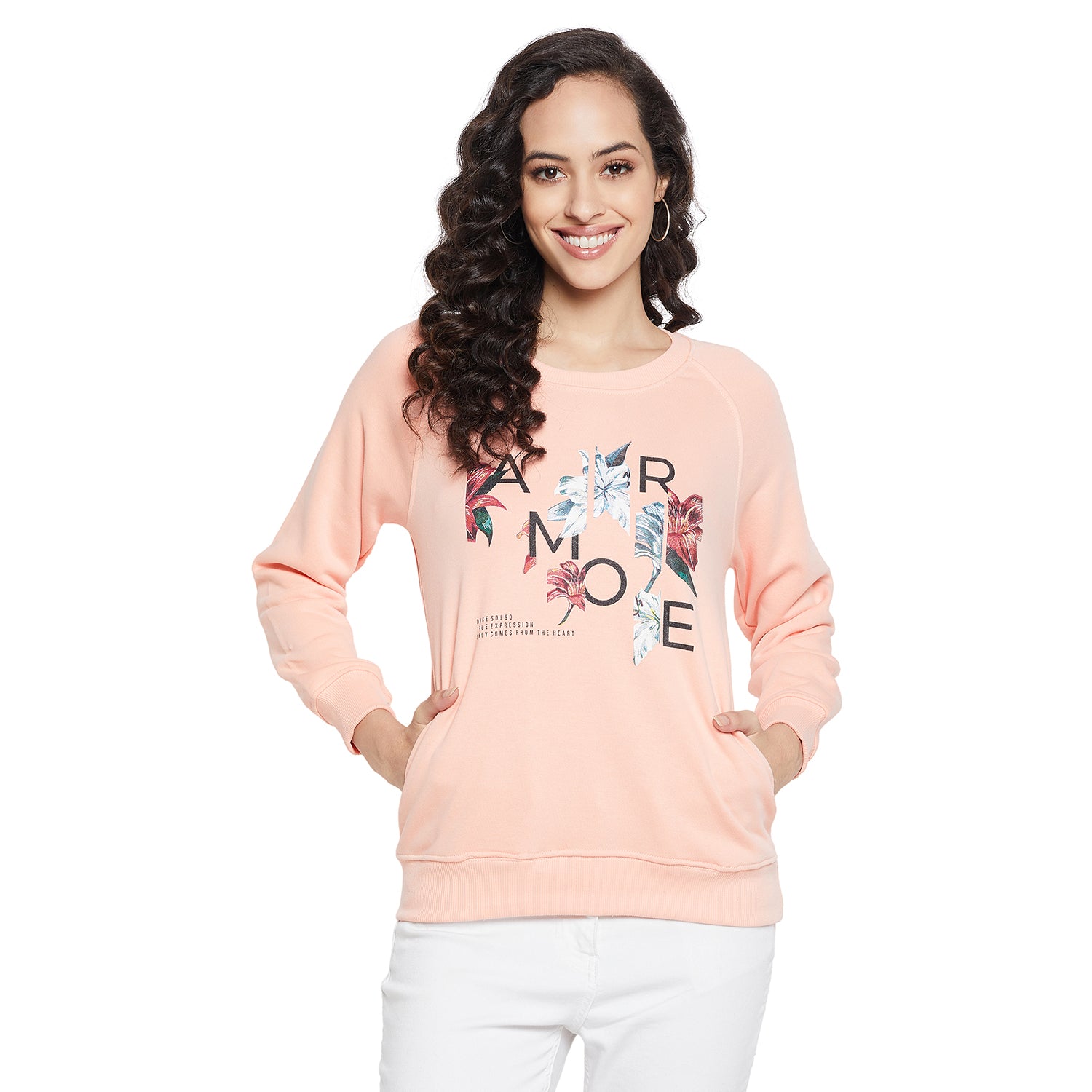 Duke Urban Women Full Sleeve Round Neck Sweatshirt (LFX861)