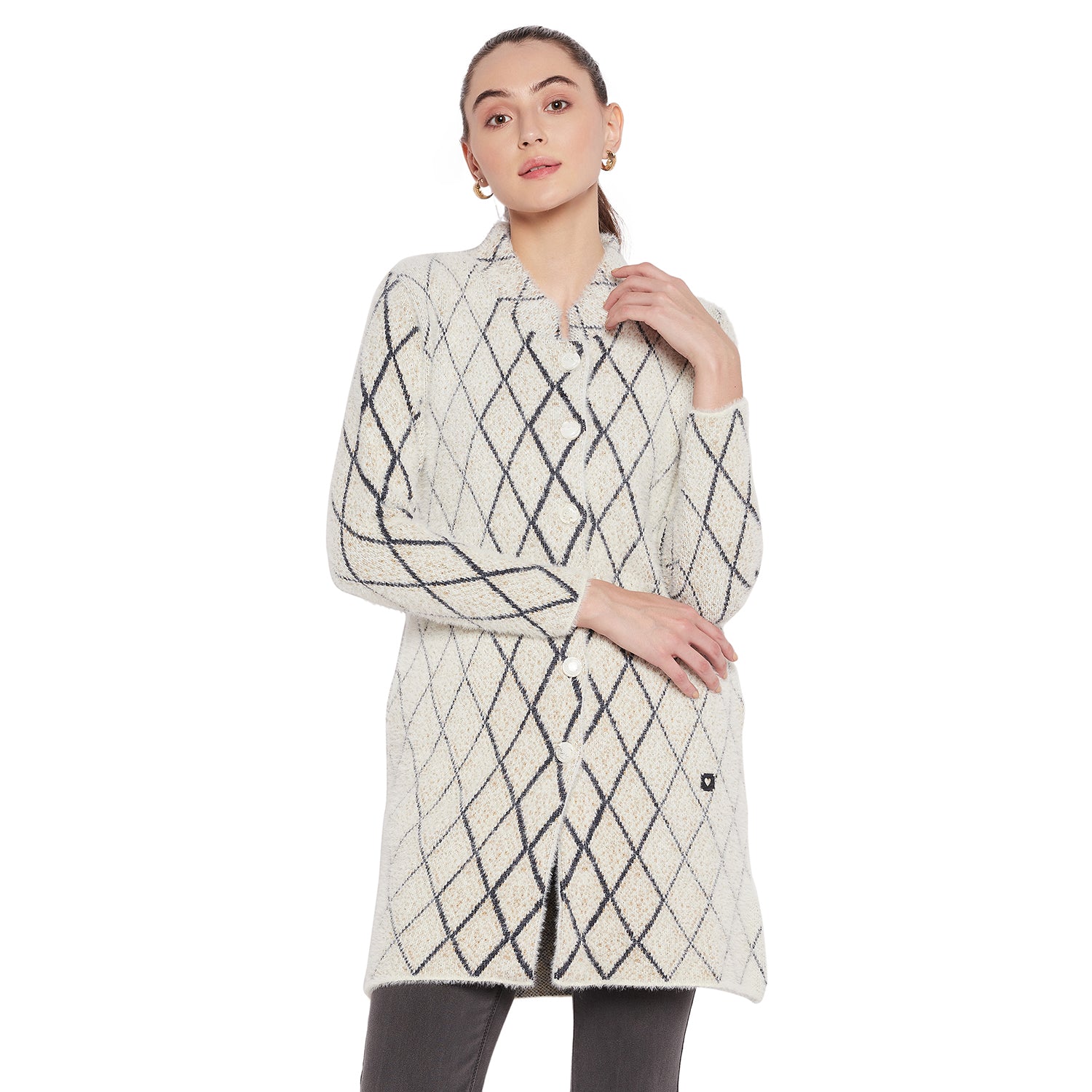 Duke Urban Women Full Sleeve Cardigan (SDS1096)