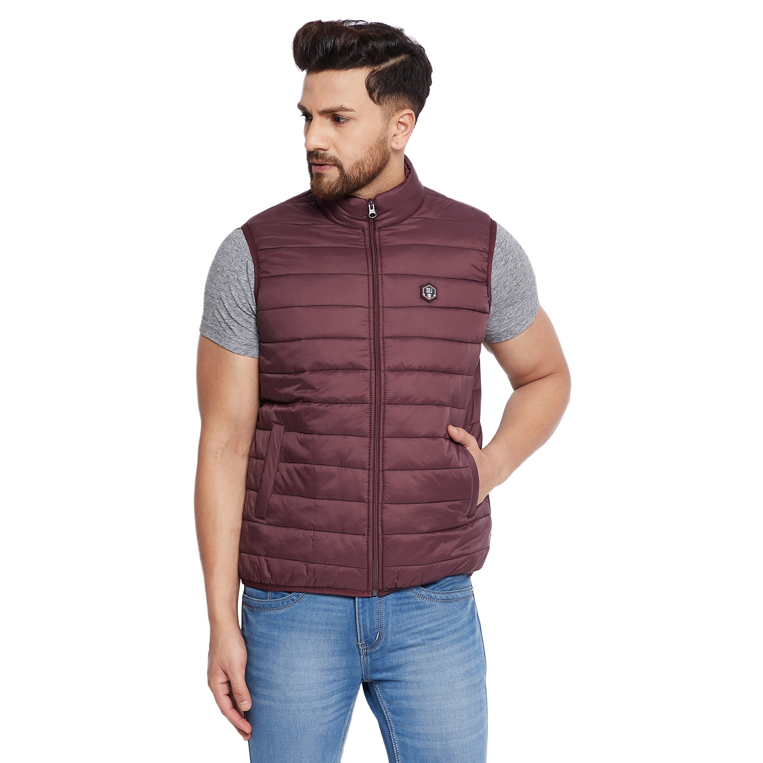 Duke Stardust Men Sleeveless Jacket (SDZ835)