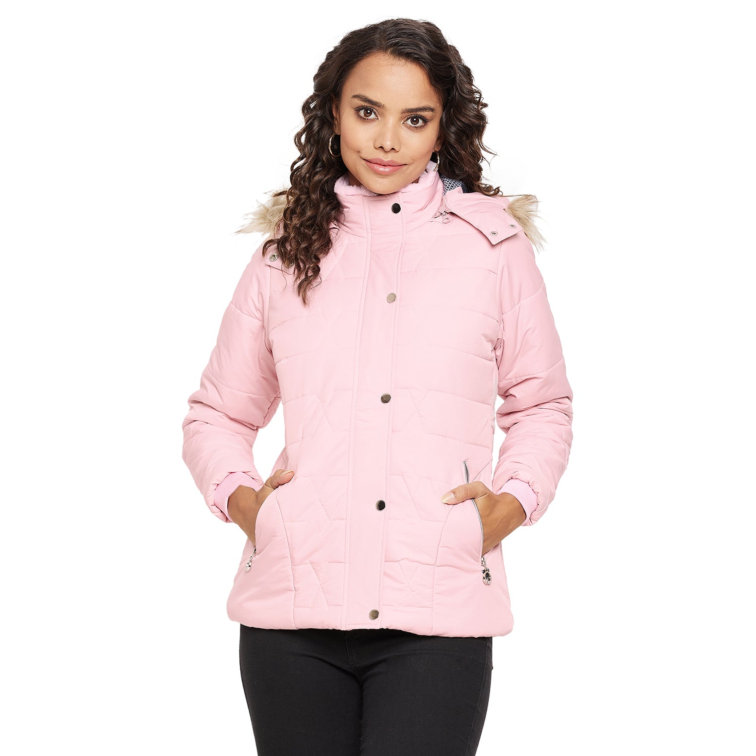 Duke Urban Women Full sleeve Hooded Jacket (SDZ1944)
