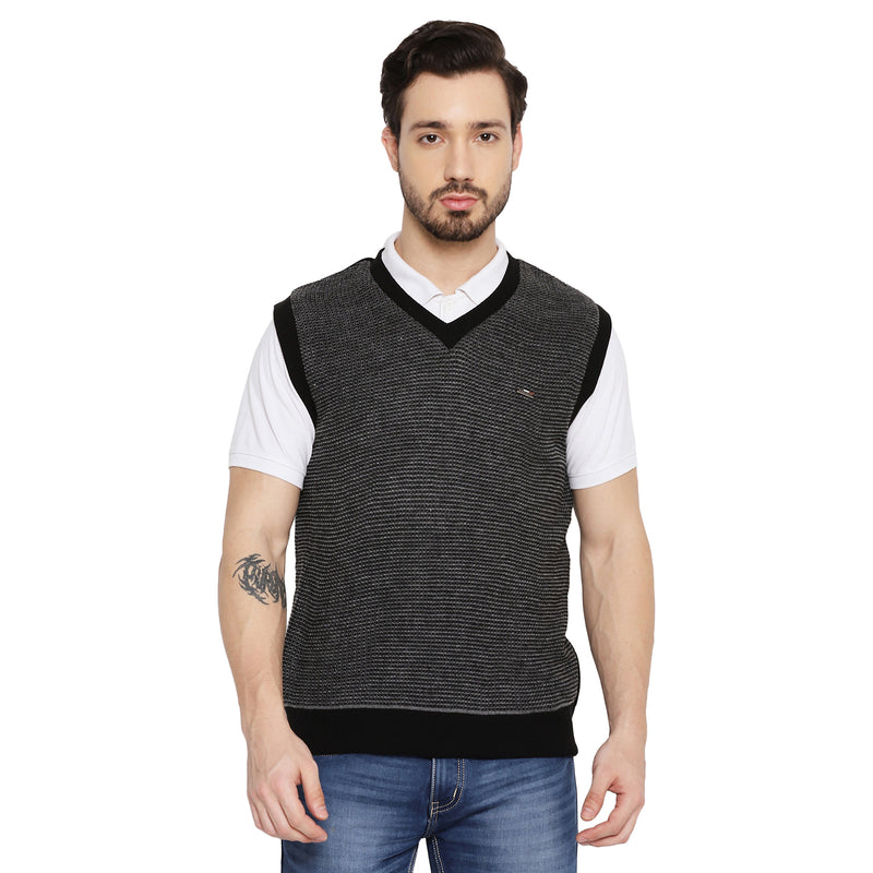 Duke Urban Men Sleeveless Reversible Sweater (SDS2037)