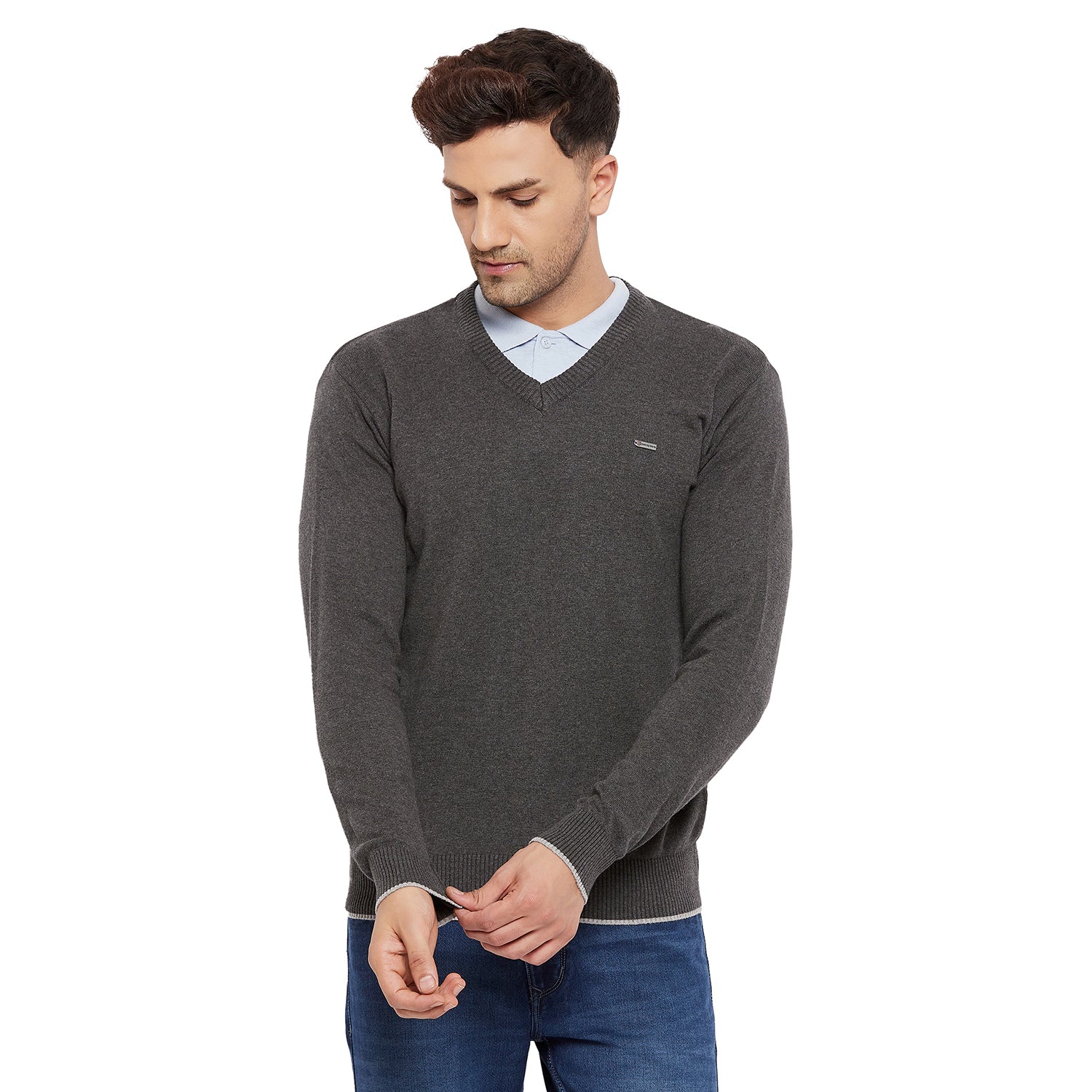 Duke Urban Men Full Sleeve V Neck Sweater (SDS3000)