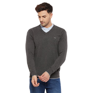 Duke Stardust Men Full Sleeve V Neck Sweater (SDS3000)