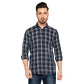 Duke Stardust Men Slim Fit Checkered Spread Collar Casual Shirt (SDO6CKJ)