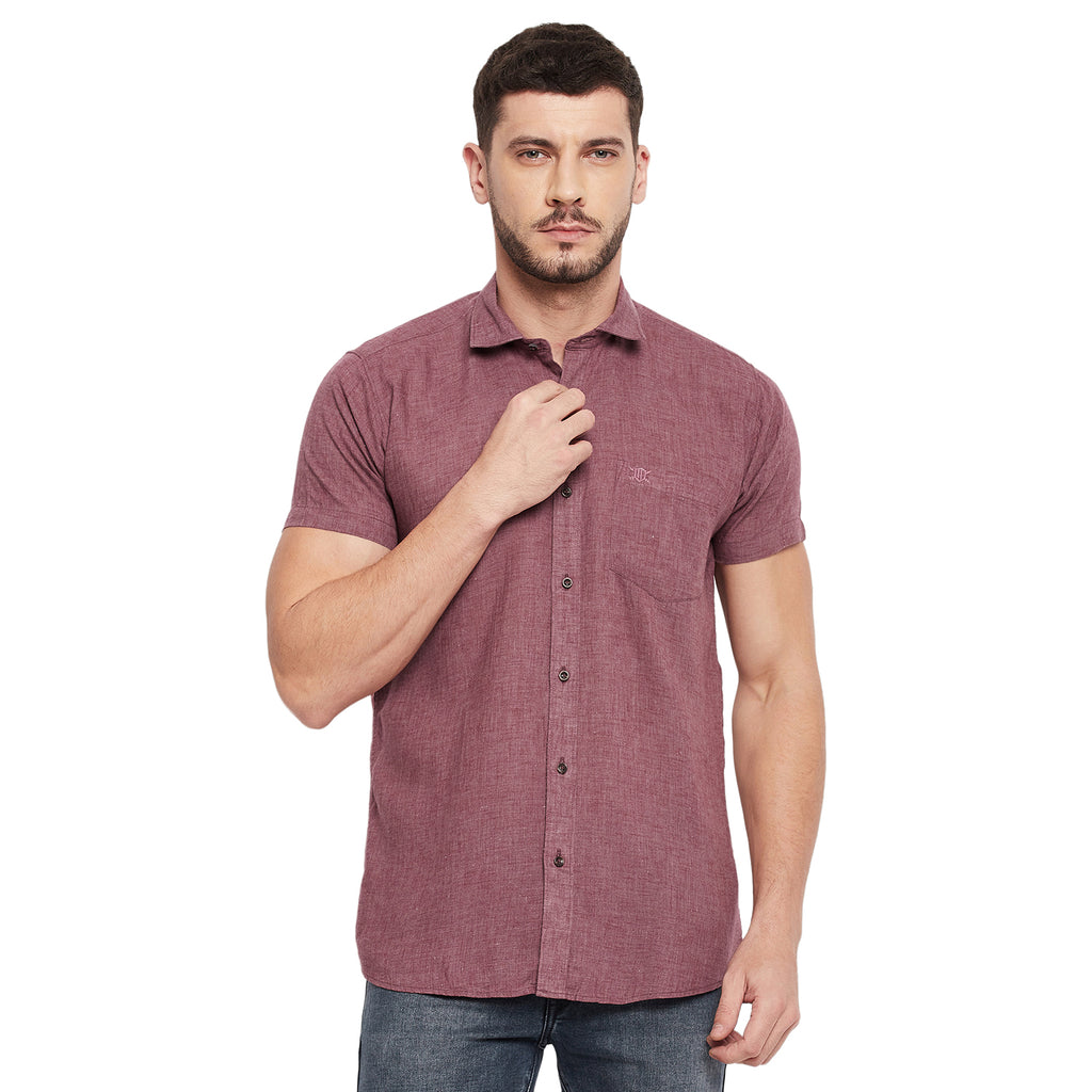 Duke Stardust Men Half Sleeve Cotton Shirt (SDO44CLM)
