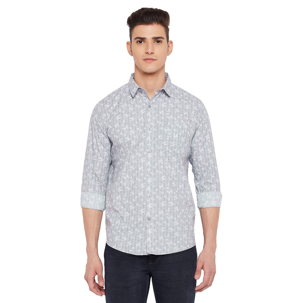 Duke Stardust Men Full Sleeve Cotton Shirt (SDO7PRSJ)