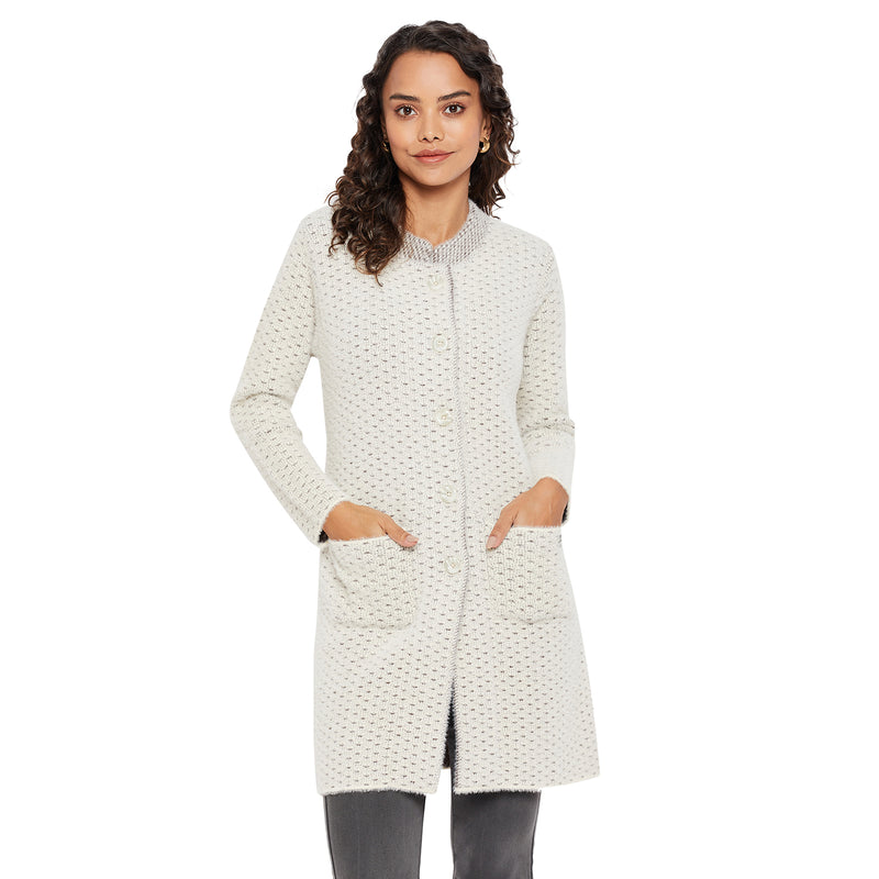 Duke Urban Women Round Neck Cardigan  (SDS1087)