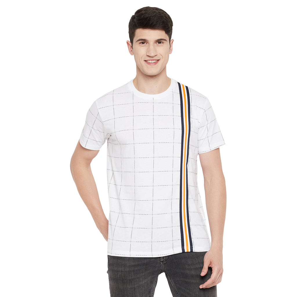 Duke Stardust Men Half Sleeve Cotton T-shirt (LF5293)