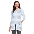 Duke Urban Women Full sleeve Collared Neck Cardigan (SDS1115)