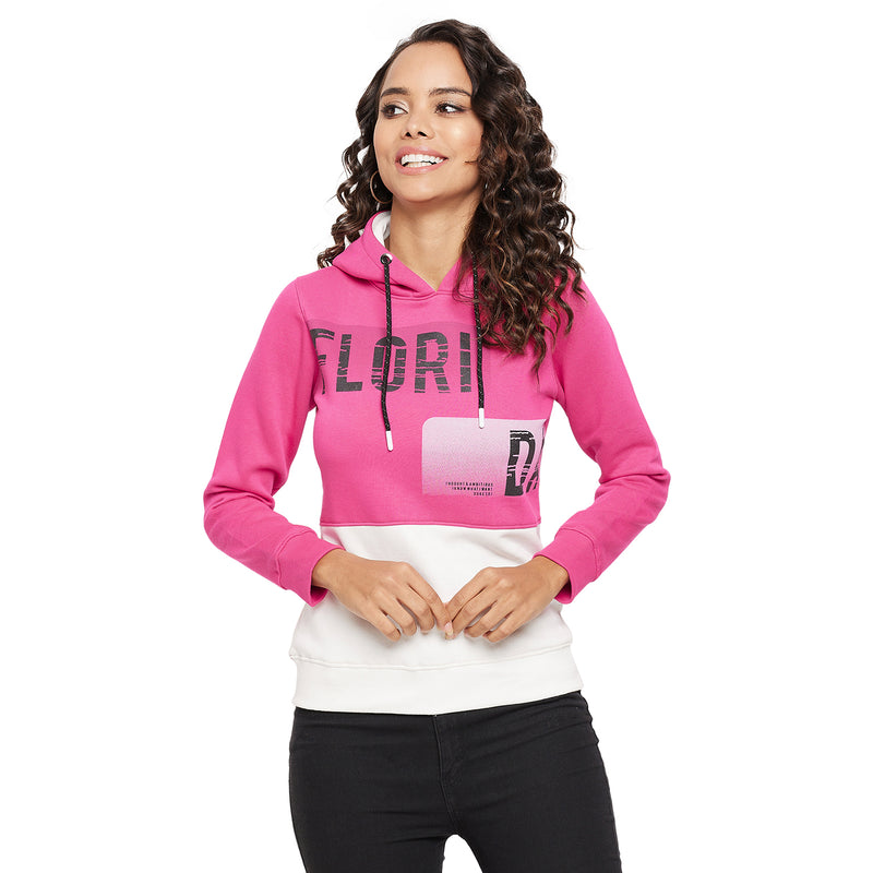 Duke Urban Women Full Sleeve Hooded Sweatshirt (LFX819)