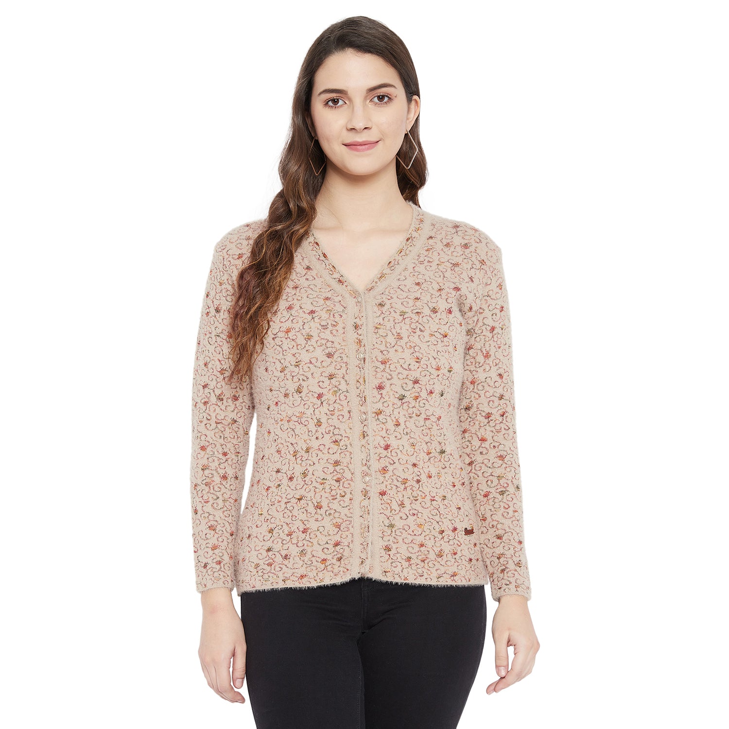 Duke Stardust Women Full Sleeve Cardigan (SDS9610)