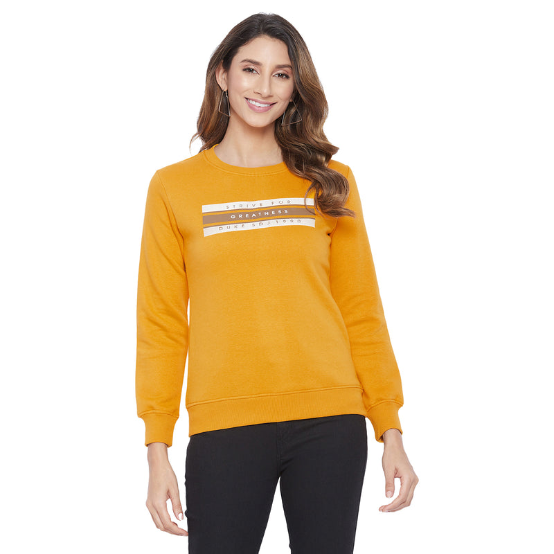 Duke Urban Women Round Neck Sweatshirt (LFX785)