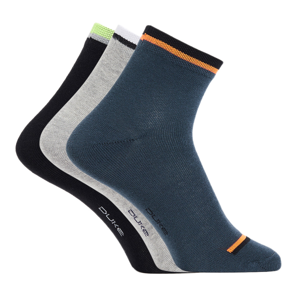 Duke Stardust Men Formal Socks (OJVP275B)
