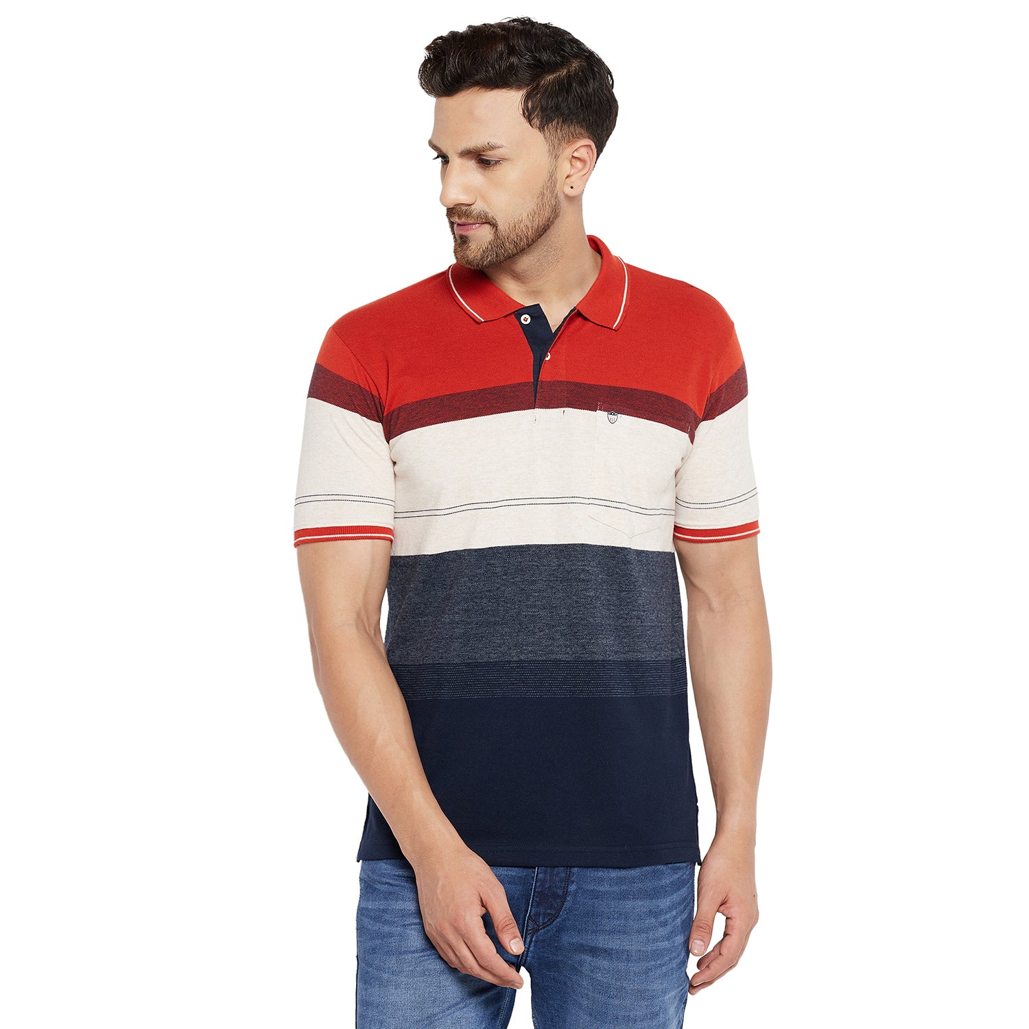 Duke Urban Men Half Sleeve Cotton T-shirt (LF5705)