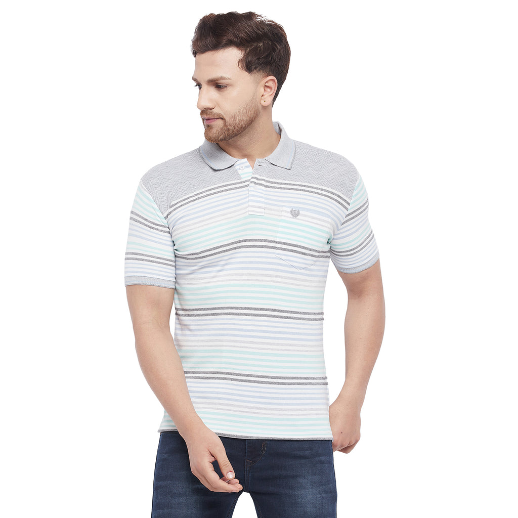 Duke Stardust Men Half Sleeve Cotton T-Shirt (LF5139)