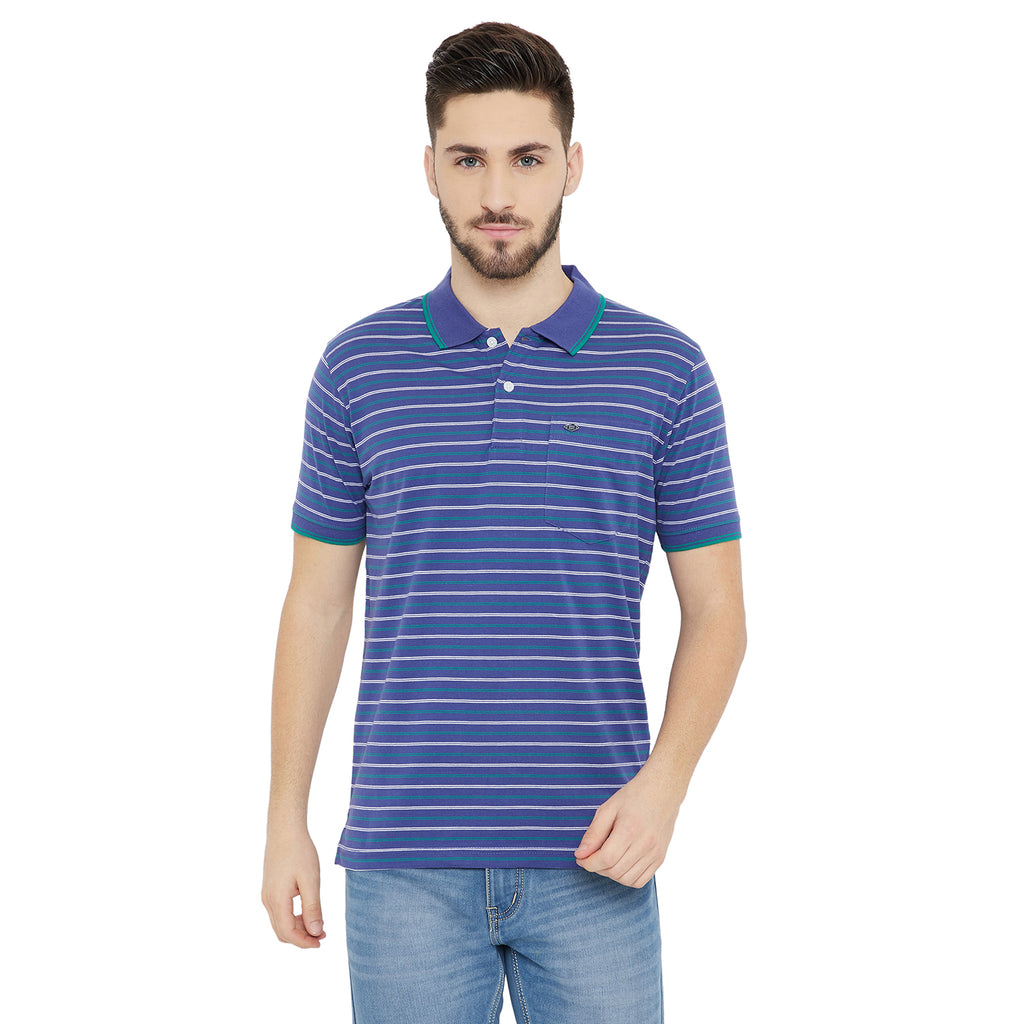 Duke Stardust Men Half Sleeve Cotton T-shirt (MLF4977)