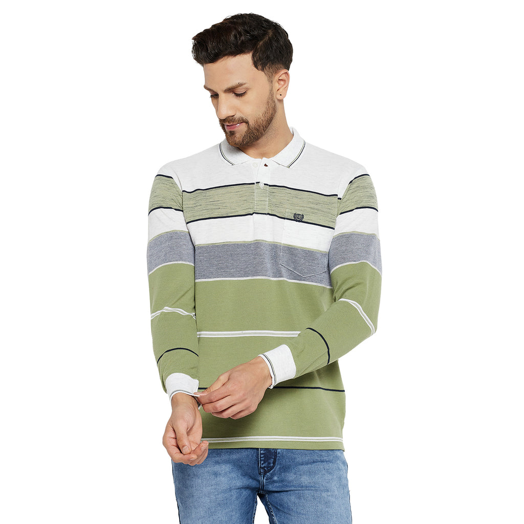 Duke Stardust Men Full Sleeve Cotton T-shirt (LF3965)
