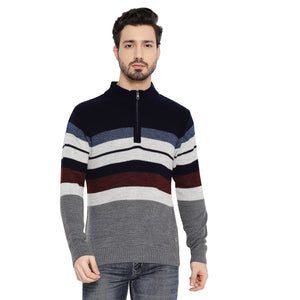 Duke Stardust Men Full Sleeve Half Zip Sweater (SDS2076)