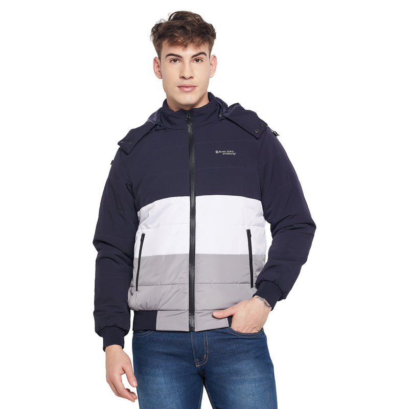 Duke Urban Men Full Sleeve Hooded Jacket (SDZ866)