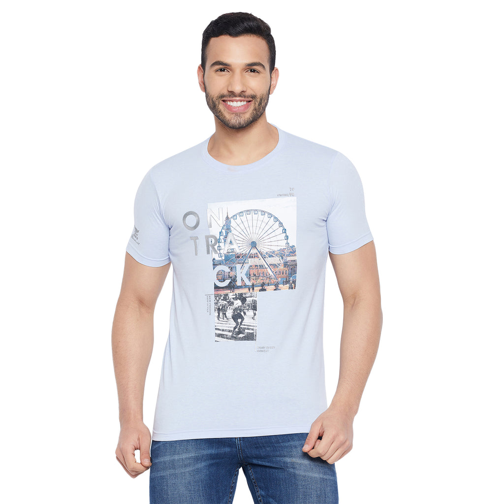Duke Urban Men Half Sleeve Cotton T-shirt (LF5753)
