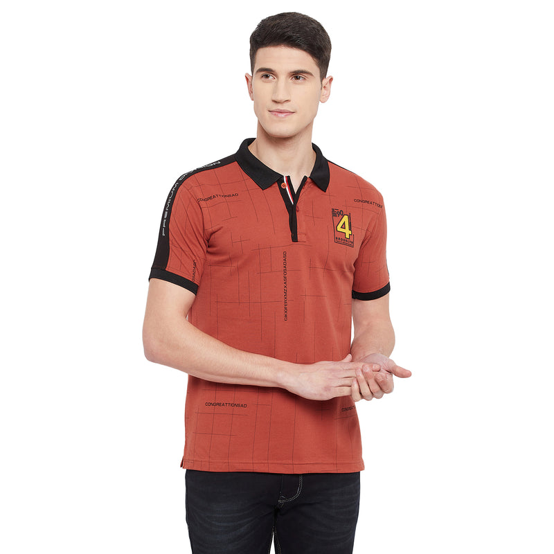 Duke Stardust Men Half Sleeve Cotton T-Shirt (LF5404)