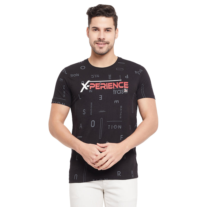 Duke Urban Men Half Sleeve Cotton T-shirt (LF5459)