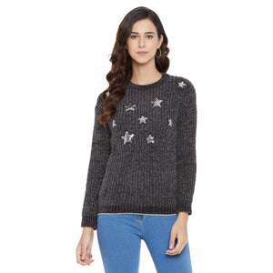 Duke Stardust Women Full Sleeve Sweater (SDS913)