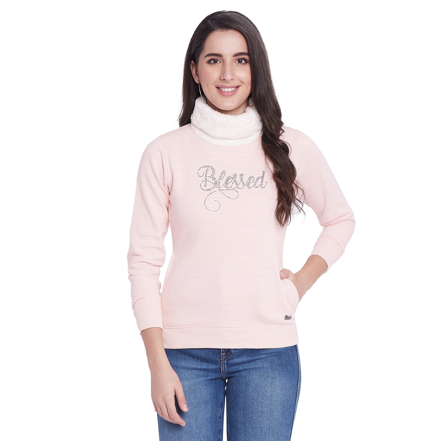 Duke Urban Women High Neck Sweatshirt (LFX775)