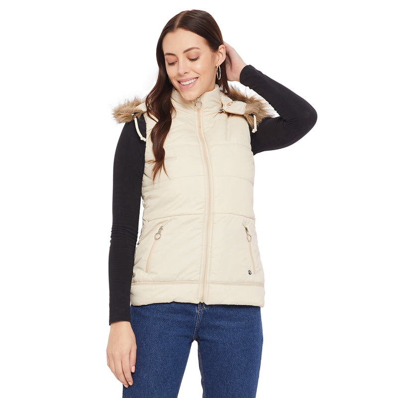 Duke Urban Women Sleeveless Jacket (SDZ6720)