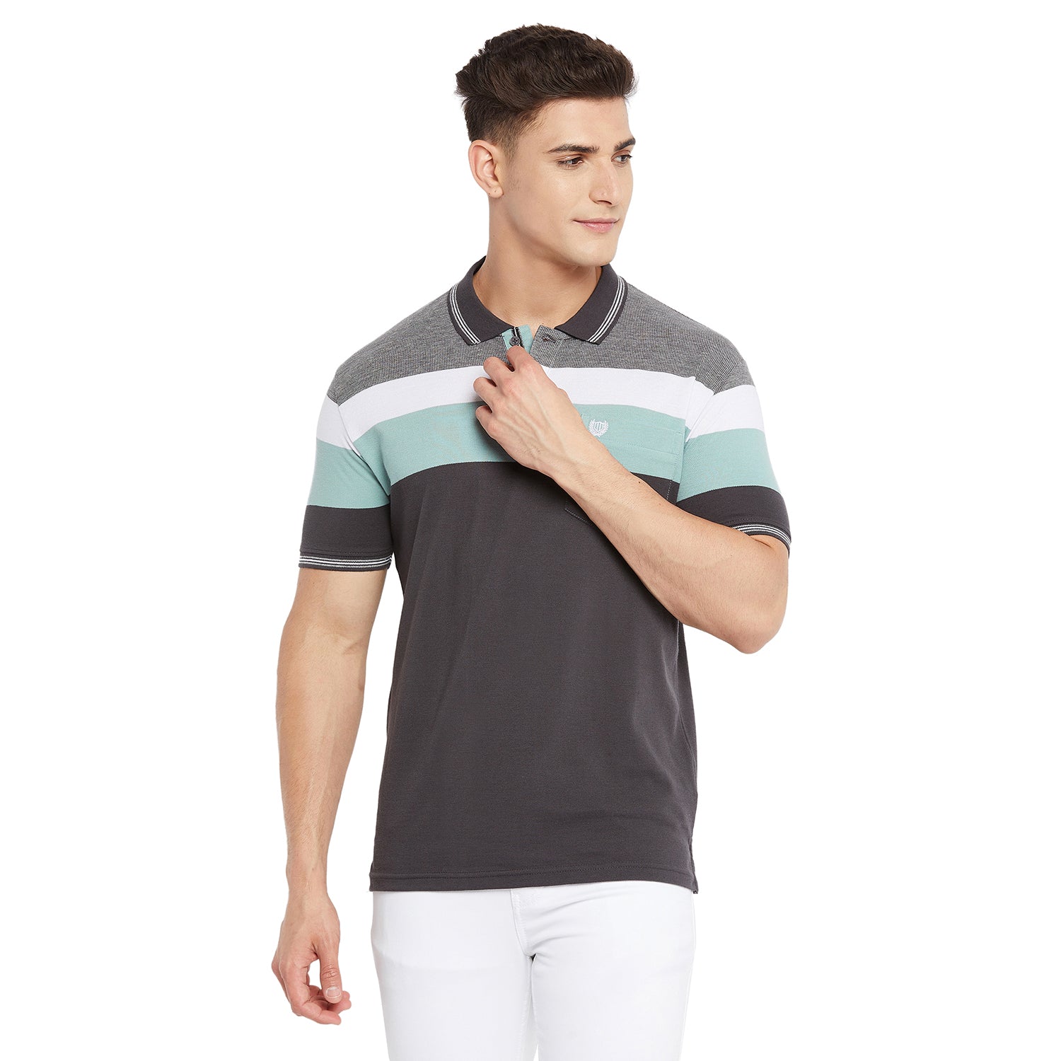 Duke Stardust Men Half Sleeve Cotton T-shirt (LF5447)