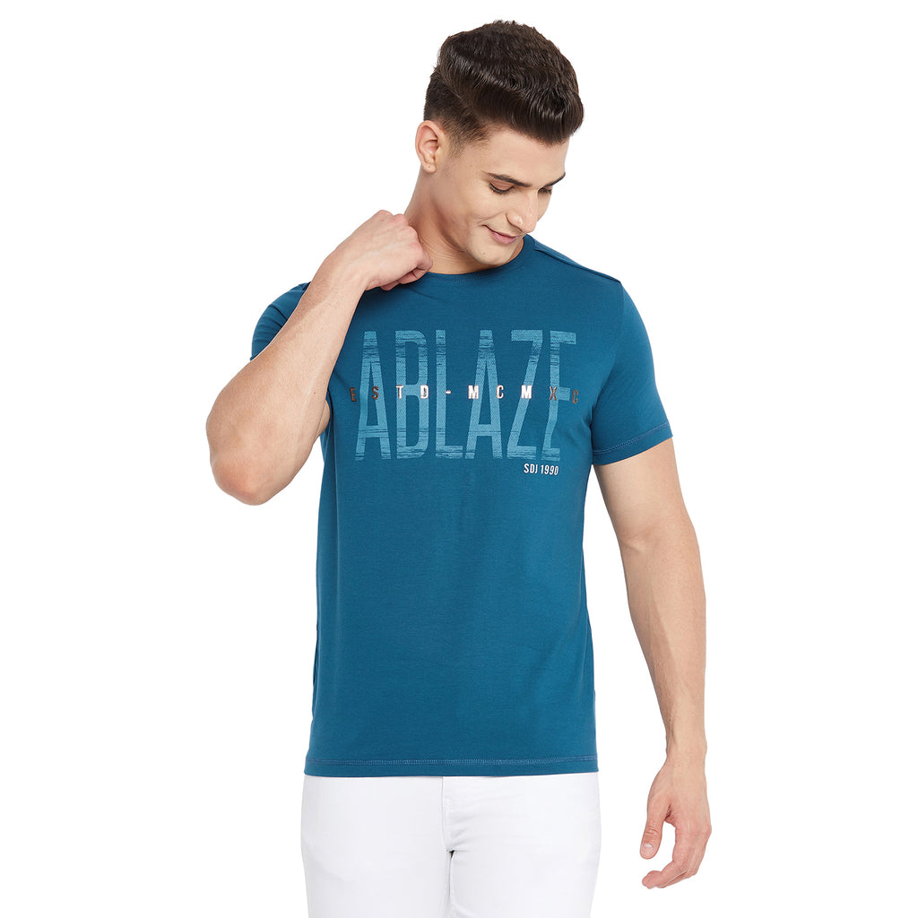 Duke Stardust Men Half Sleeve Cotton T-shirt (LF5234)