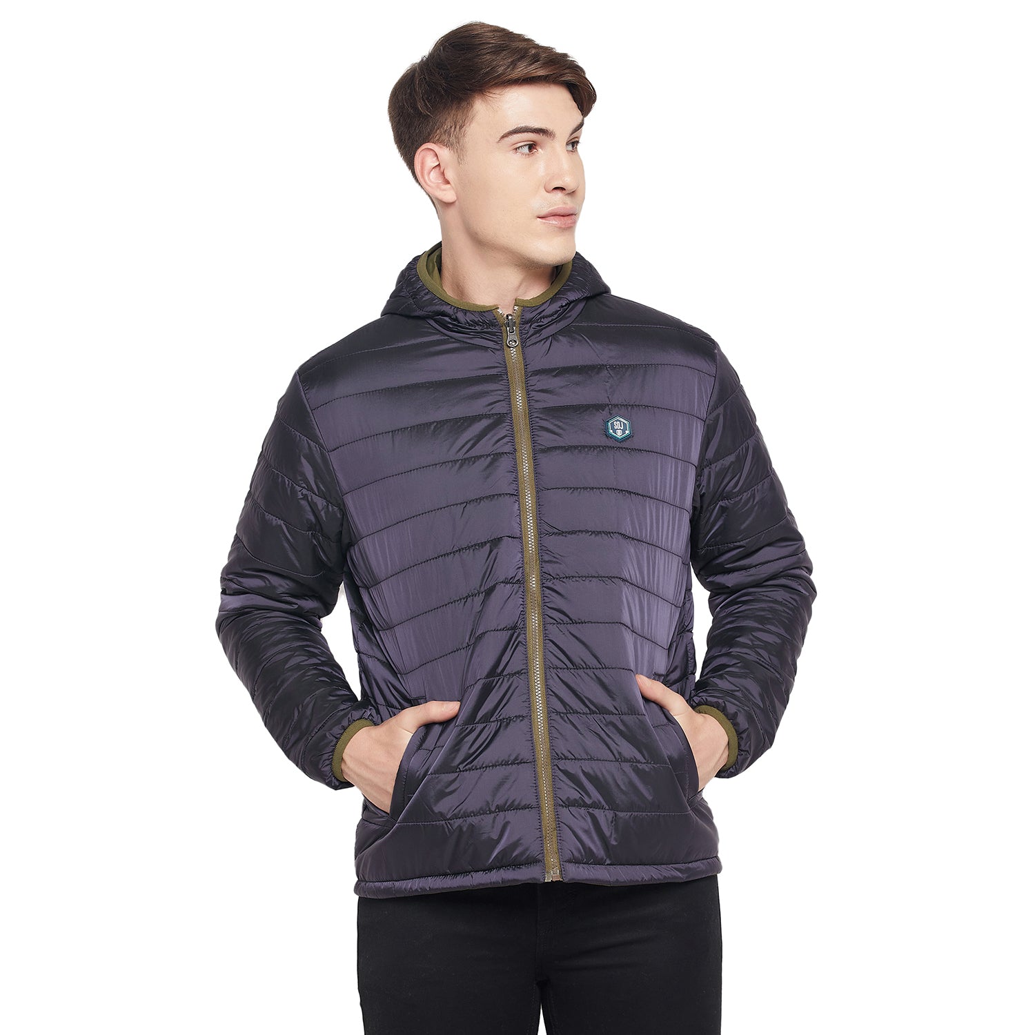 Duke Urban Men Full Sleeve Reversible Hooded Jacket (SDZ898)