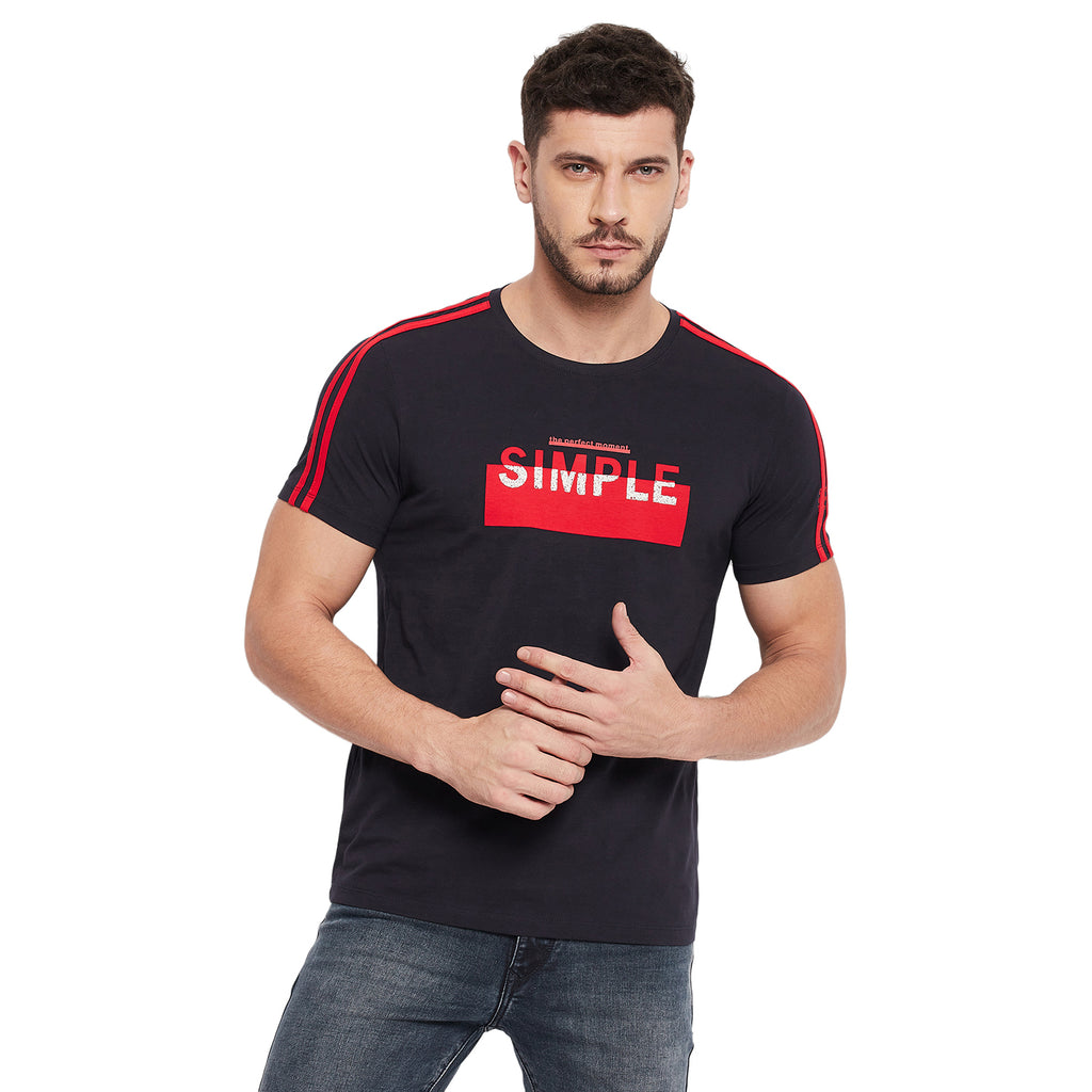 Duke Stardust Men Half Sleeve Cotton T-shirt (LF5176)