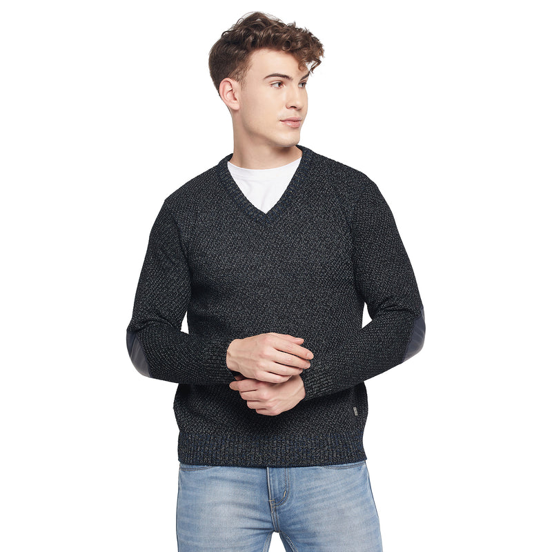 Duke Urban Men V Neck Full Sleeve Sweater (SDS669)