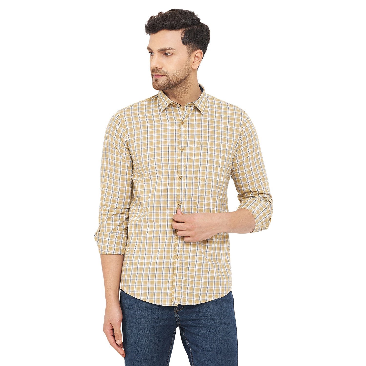 Duke Urban Men Full Sleeve Cotton Shirt (SDO7CKTY)