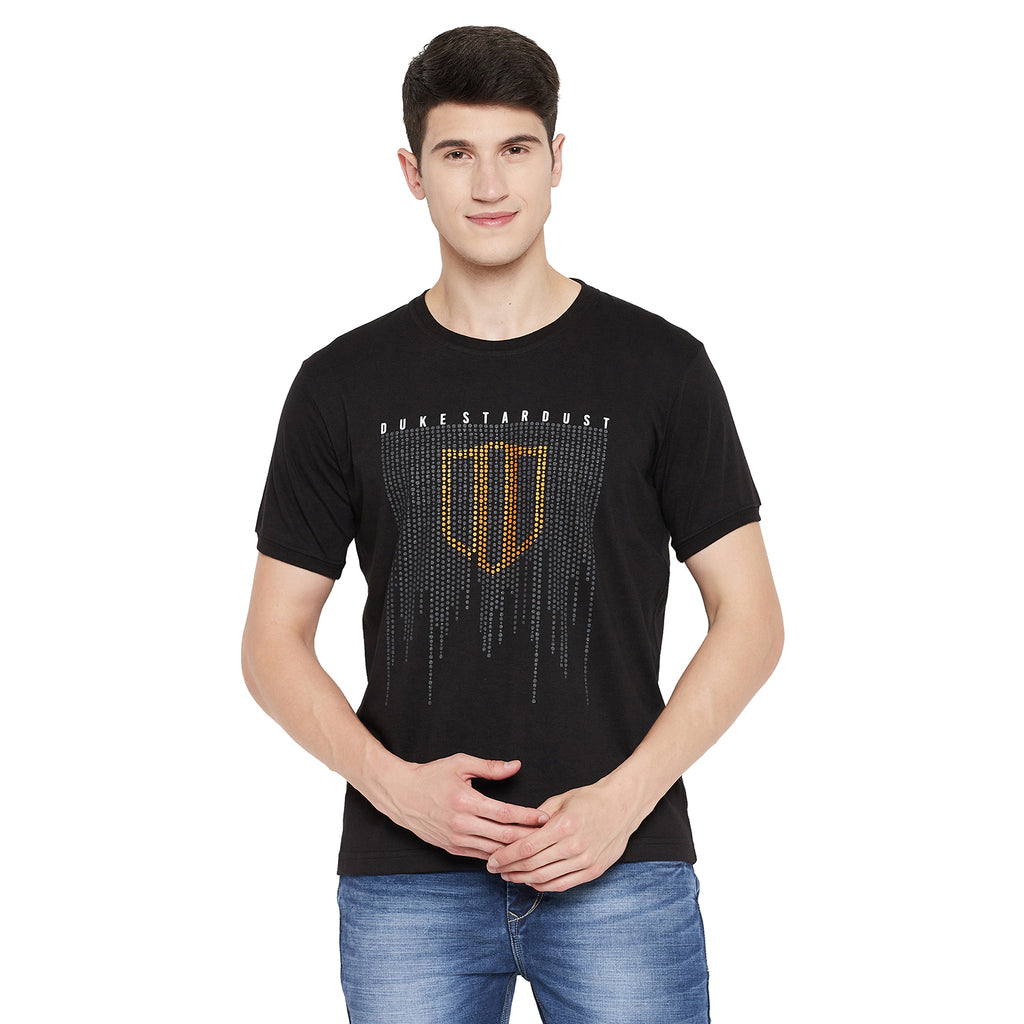 Duke Stardust Men Half Sleeve Cotton T-Shirt (MTLF331)
