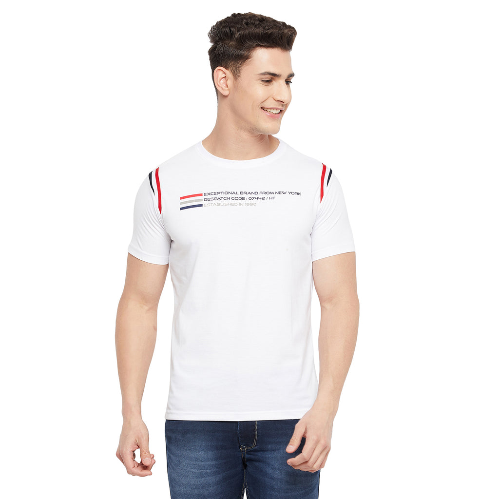 Duke Stardust Men Half Sleeve Cotton T-Shirt (LF5202)